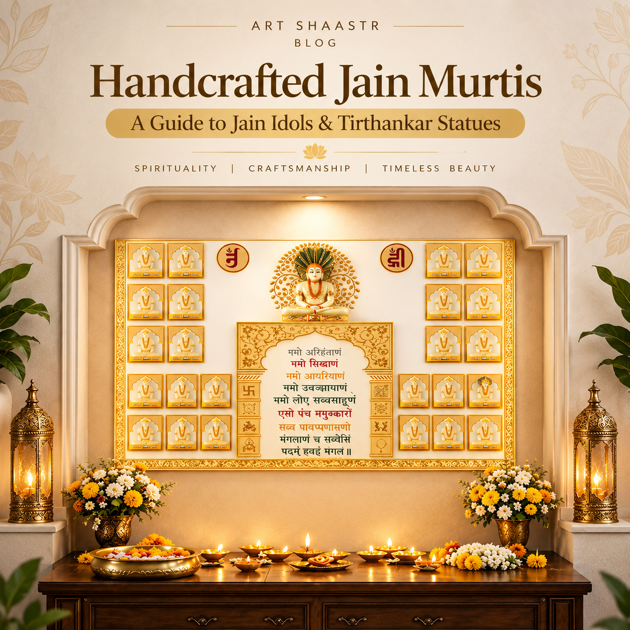 Best Handcrafted Jain Murtis in Mumbai India | Jain Idols & Tirthankar Art